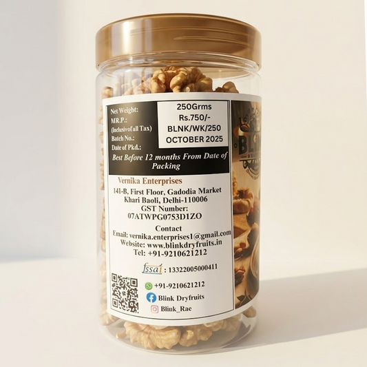 Premium Walnut Kernels from Blink Dry Fruits