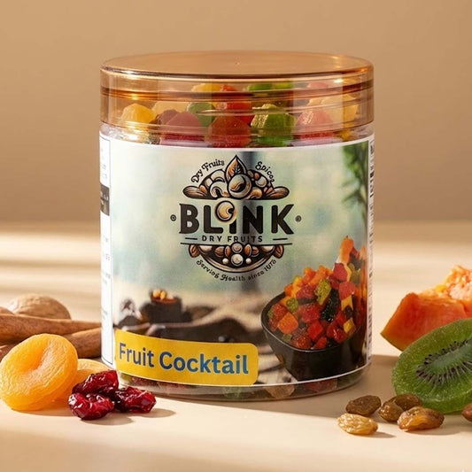 Premium Fruit Cocktail Mix – Colorful, Naturally Sweet & Refreshing | 250g Jar