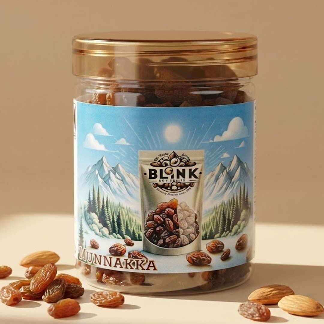 Premium Munakka Large Raisins Naturally Sweet, Soft & Nutrient Rich
