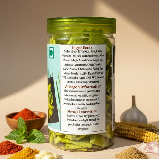 Ragi Pudina Chips
