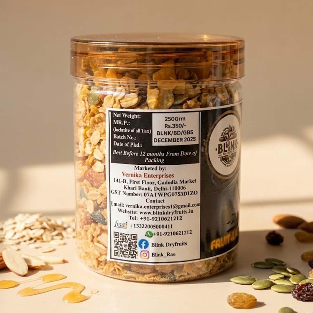 Fruit & Nut Muesli – Crunchy, Energy-Rich & Wholesome
