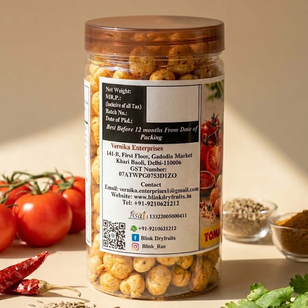Blink Dry Fruits Tomato Roasted Makhana