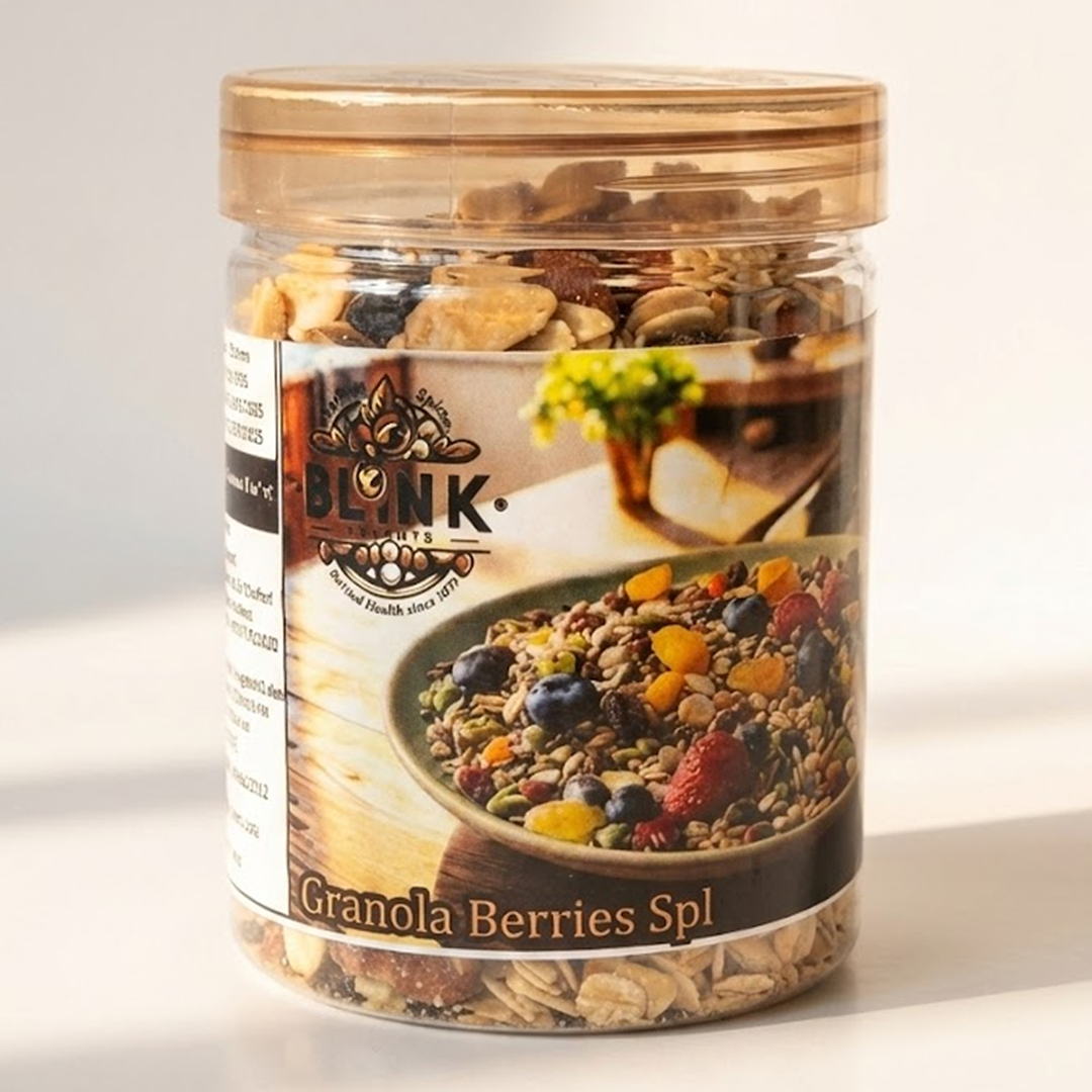 Granola Berries Special  Premium Nut & Seed Mix with Dried Fruits