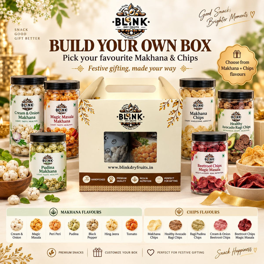 Build Your Own Box – pick any Makhana & Chips flavours
