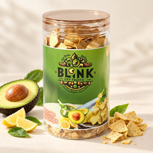 Healthy Avocado Ragi Chips – Baked Millet Snack | 150g Jar