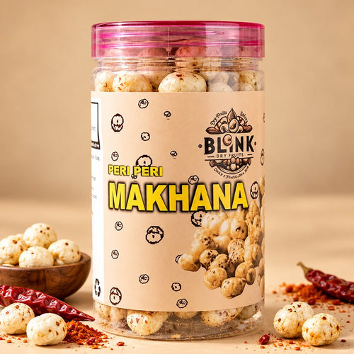 Premium Peri Peri Makhana – Light, Crunchy & Spicy Roasted Fox Nuts 60g