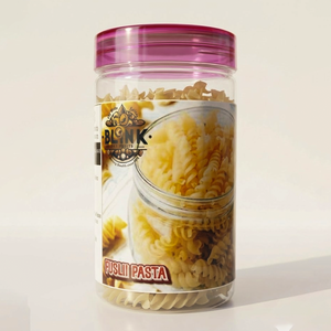 Premium Fusilli Pasta – Durum Wheat & Maida Blend | 200g Jar