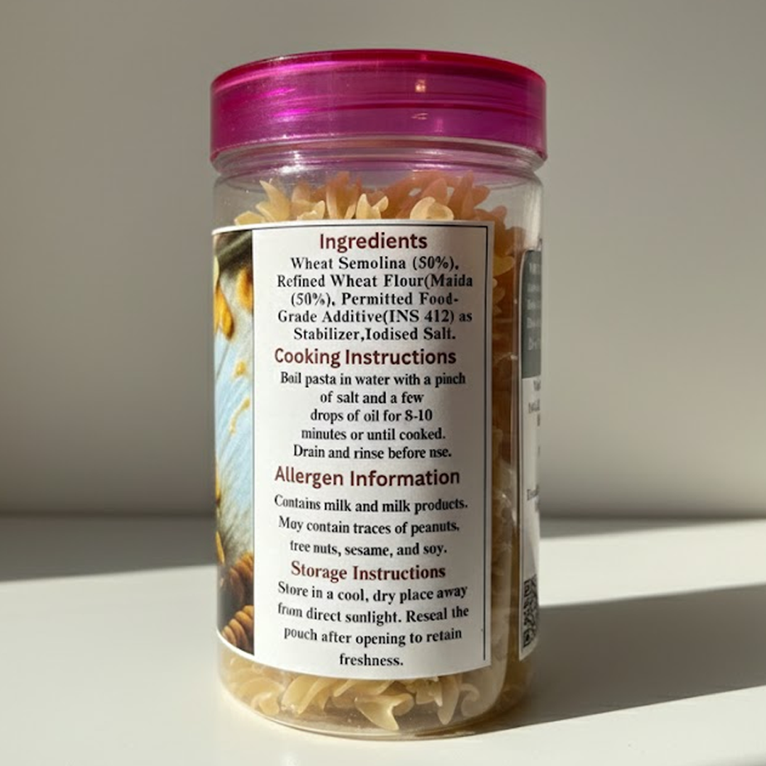 Premium Fusilli Pasta