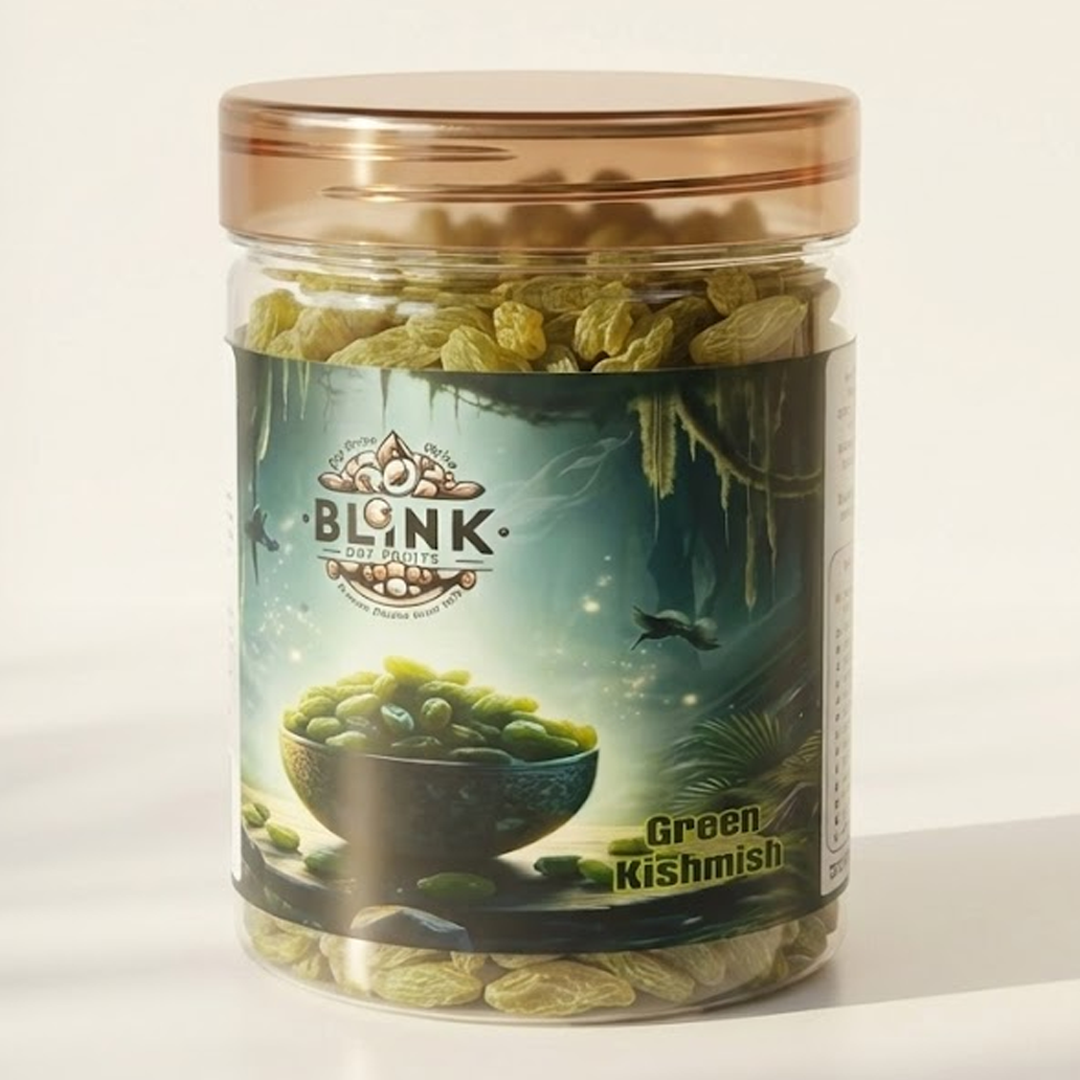 Premium Green Kishmish  Long Raisins