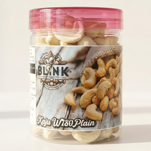 Premium Cashew Nuts W180  – Plain Kaju | 250g Jar