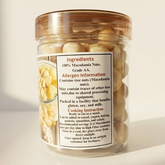 Macadamia Nuts – Grade AA | 250g