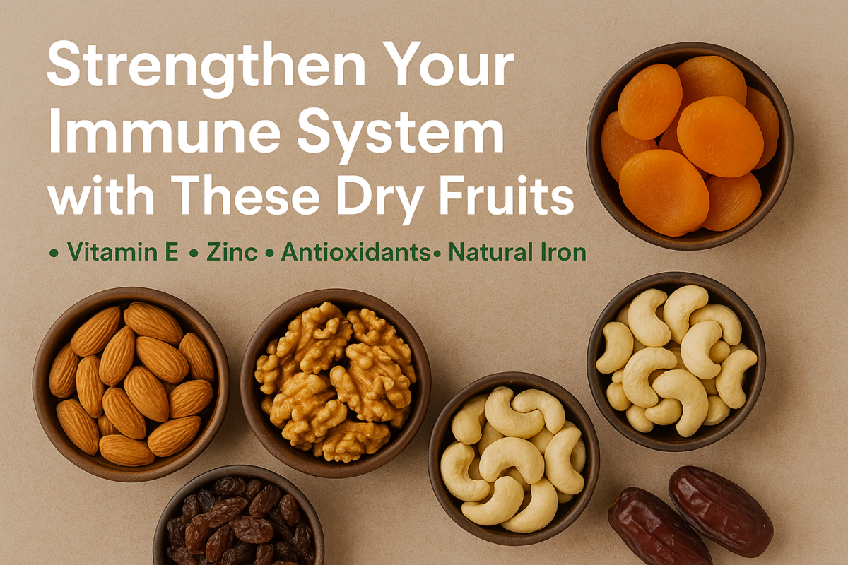 Strengthen Your Immune System with These Dry Fruits